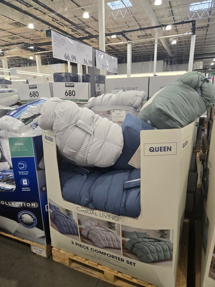 Amazon Bedding Truck loads
